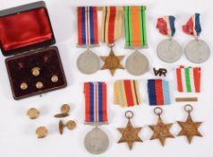 Seven WWII General service medals, two G