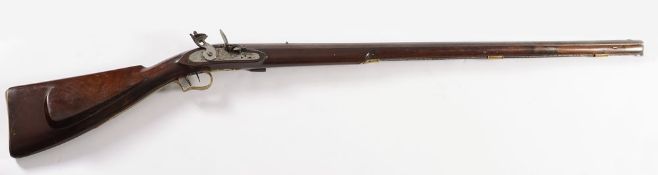 A 19th century flintlock musket:, the 40