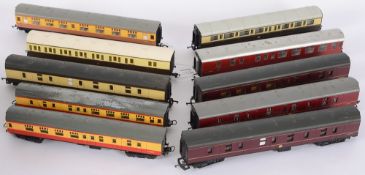 Ten various carriages, Lima , Hornby and