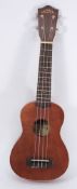 A Lanikai LU-21 soprano ukulele, togethe