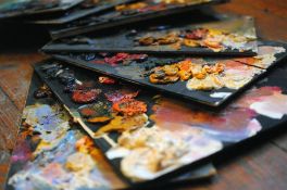 Framed Palette No.18 from the Lenkiewicz