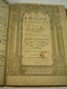 BREREWOOD, Edouardo - De Ponderibus, et