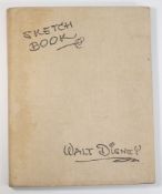 DISNEY, Walt - Sketch Book - Illustrated