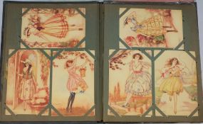 An album containing photographs of Egypt