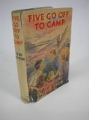 BLYTON, Enid - Five go off to Camp,: cl.