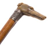 A Victorian gentleman's walking cane: th