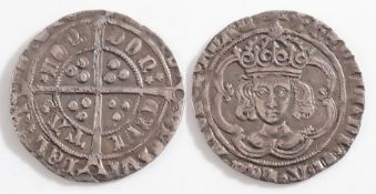 A Henry VII groat:.