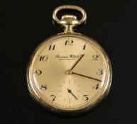Roamer, a gold-plated keyless pocket wat