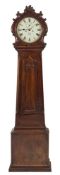 Booth, Dublin,a mahogany longcase clock: