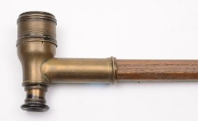 A 19th century novelty walking stick: th