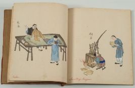 A 19th century Chinese album: depicting