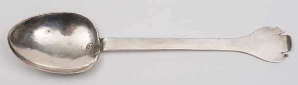 A provincial silver trefid spoon, Exeter