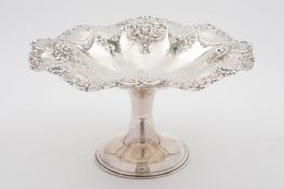 An Edward VII silver comport, maker W.G.