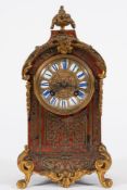 A 19th century French boulle mantel cloc