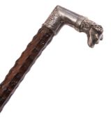 A Continental hawthorn and silver walkin