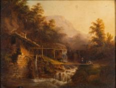 British School [mid 19th Century]-
An u