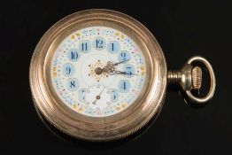 Elgin, a gold-plated, open-faced keyless