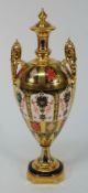 A Royal Crown Derby two-handled porcelai