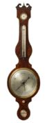 Frankham, Holborn a mahogany wheel barom