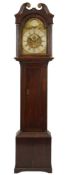 Coates, Hamilton, an oak longcase clock: