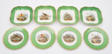A Copeland Spode 'Ornithological' desser
