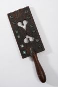 An early 19th century treen love token: