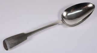 A George IV fiddle pattern Irish silver