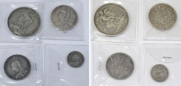 Victoria, Jubilee coinage 1887-93: inclu