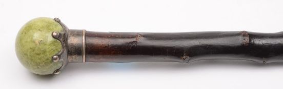 A Victorian gentleman's walking stick :