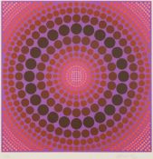* Victor Vasarely [1906-1997]-  Circles: