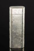 Cartier. A silver plated cigarette light