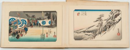 After Hiroshige the Fifty Three Stations