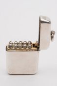 A George V silver shooting peg selector,