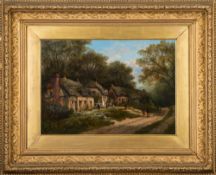 William Pitt [c.1853-1890]-  Cottagers o