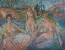Circle of Marie Laurencin [1883-1956]-