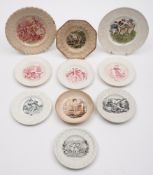 A group of ten 'Games and Pastimes' chil