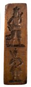 A late 18th century treen gingerbread mo