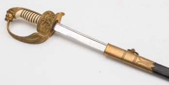 An Imperial German Naval Officer's Dress Sword by Karl Eickhon:,
