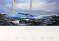 After A Stranack-Walton
'Team Philips': limited edition print 754/1000
signed in pencil by artist
