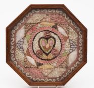 A 19th century Bermudian shellwork valentine:,