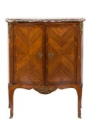A late 19th Century French kingwood,