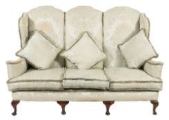 A three piece drawing room suite in the early 18th Century taste:,