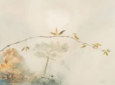 * Leslie Charles Worth [1923-2009]-
A misty day:-
signed and dated '79
watercolour
26.5 x 35.