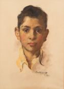 * Lena L Duncan Alexander [1899-1983]-
Portrait of a boy,