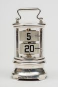 An Edward VII silver cased ticket timepiece:, the case maker Charles S Green & Co Ltd, Birmingham,