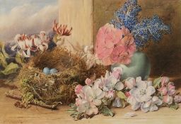 Mary Elizabeth Duffield [1819-1914]-
Still life with flowers,