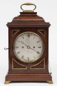James McCabe, London a mahogany bracket clock: the eight-day duration,