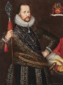 George Perfect Harding [1775-1853]-
A nobleman, standing three-quarter length,