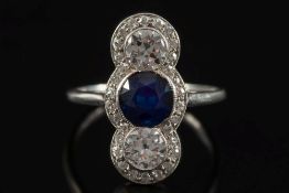 An early 20th century platinum,