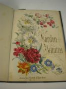 JERRARD, Paul - Garden Beauties : 14 hand coloured lithographs, half morocco, small folio, c 1857.